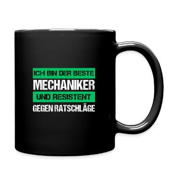 Mécanique résistante - Mug uni - noir - Droite