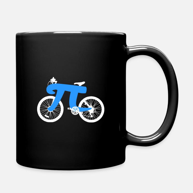 Mathématiques de vélo pi - Mug uni - noir