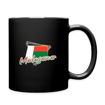 Madagascar - Mug uni - noir - Droite