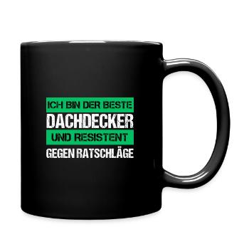 Resistant roofer - Full Colour Mug - black - Right