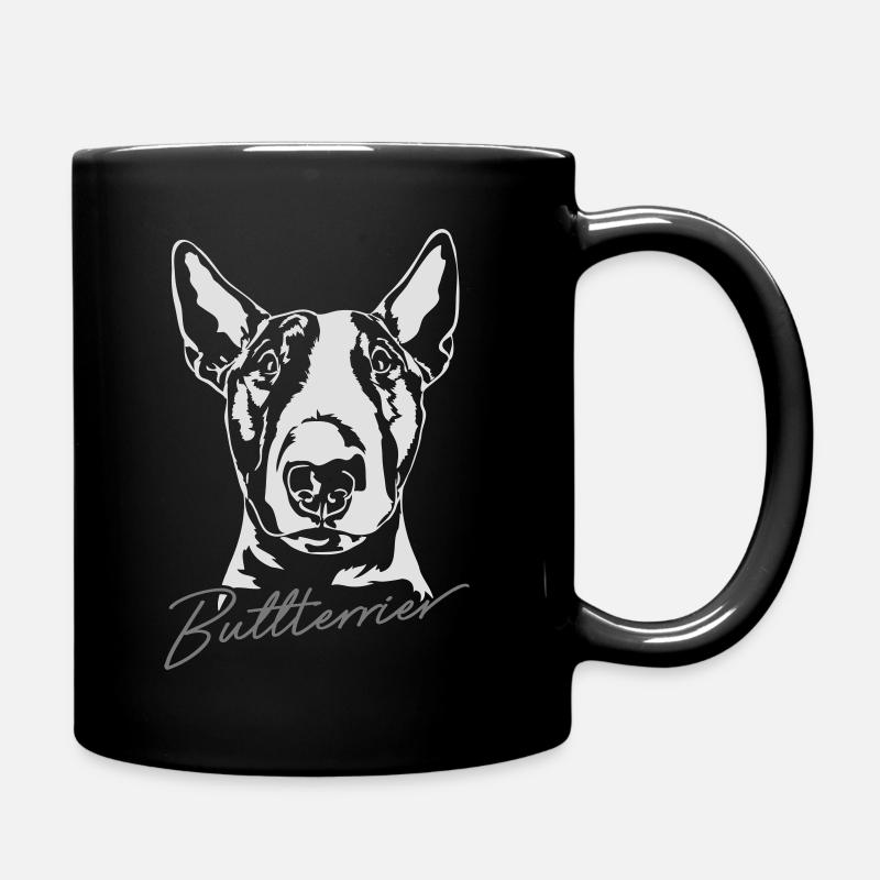 BULLTERRIER - Tasse einfarbig - Schwarz