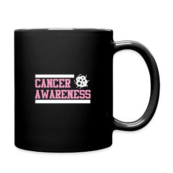 Cancer Cancer awareness - Full Colour Mug - black - Right