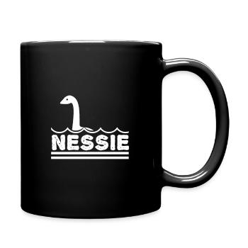 Nessie superpredator dinosaur - Tasse einfarbig - Schwarz - Rechts