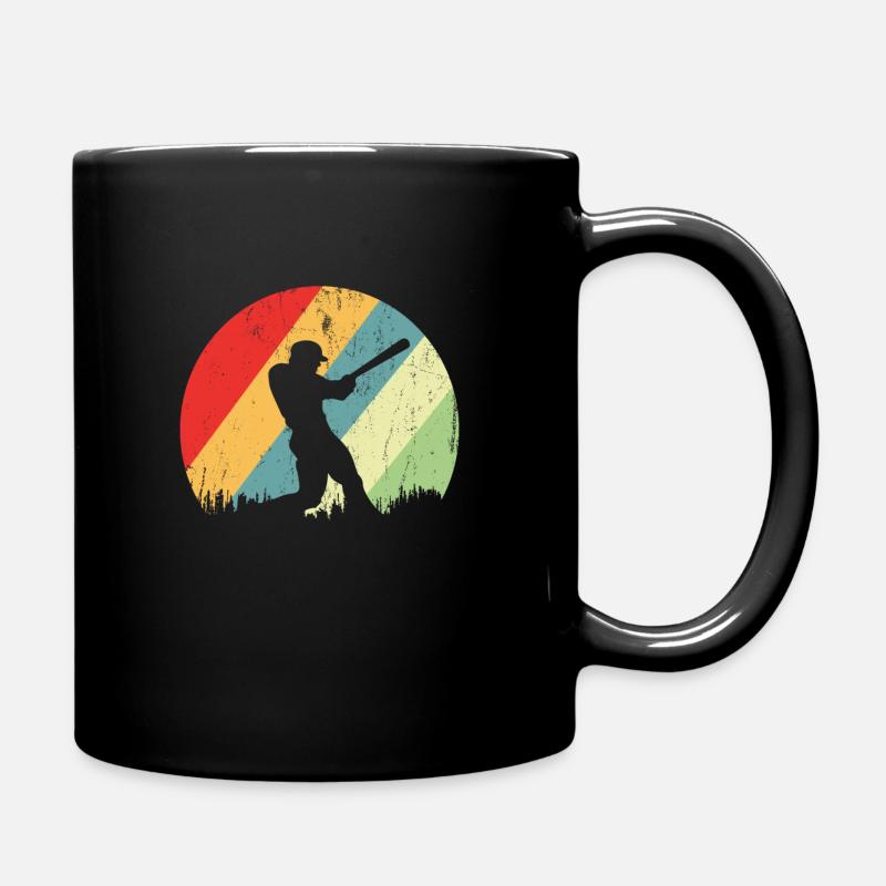 Baseball - Tasse einfarbig - Schwarz
