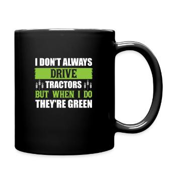 Agriculture paysanne - Mug uni - noir - Droite