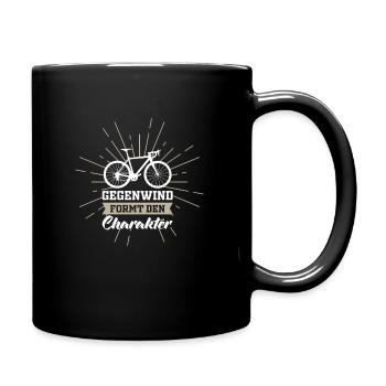 Road bike gift idea - Full Colour Mug - black - Right