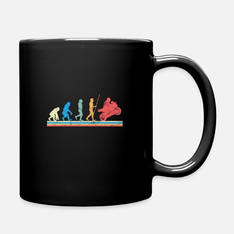motocycliste - Mug uni - noir