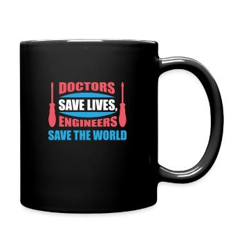 Ingénieur Ingénieur - Mug uni - noir - Droite