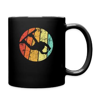 Wakeboard wakeboarding wakeboarder ski water - Full Colour Mug - black - Right