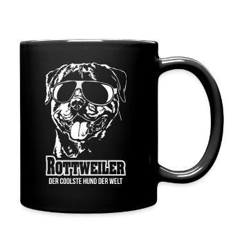 ROTTWEILER chien le plus cool de Wilsign - Mug uni - noir - Droite