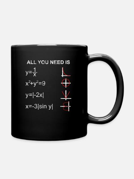 Calcul mathématique - Mug uni - noir