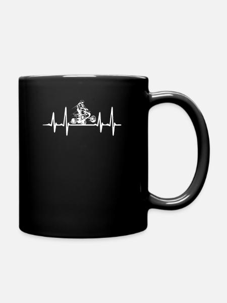 Quad quad - Mug uni - noir
