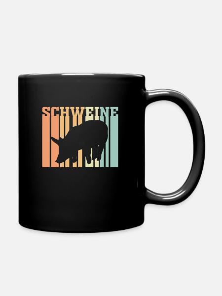 Cochon cochon - Mug uni - noir
