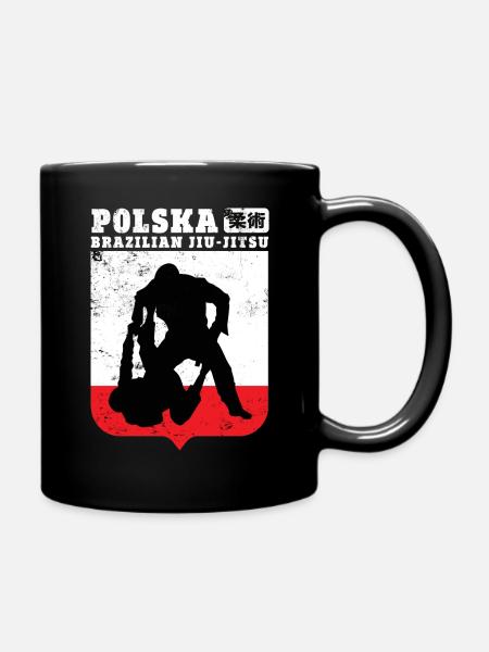 Jiu-Jitsu Brésilien Pologne - Mug uni - noir