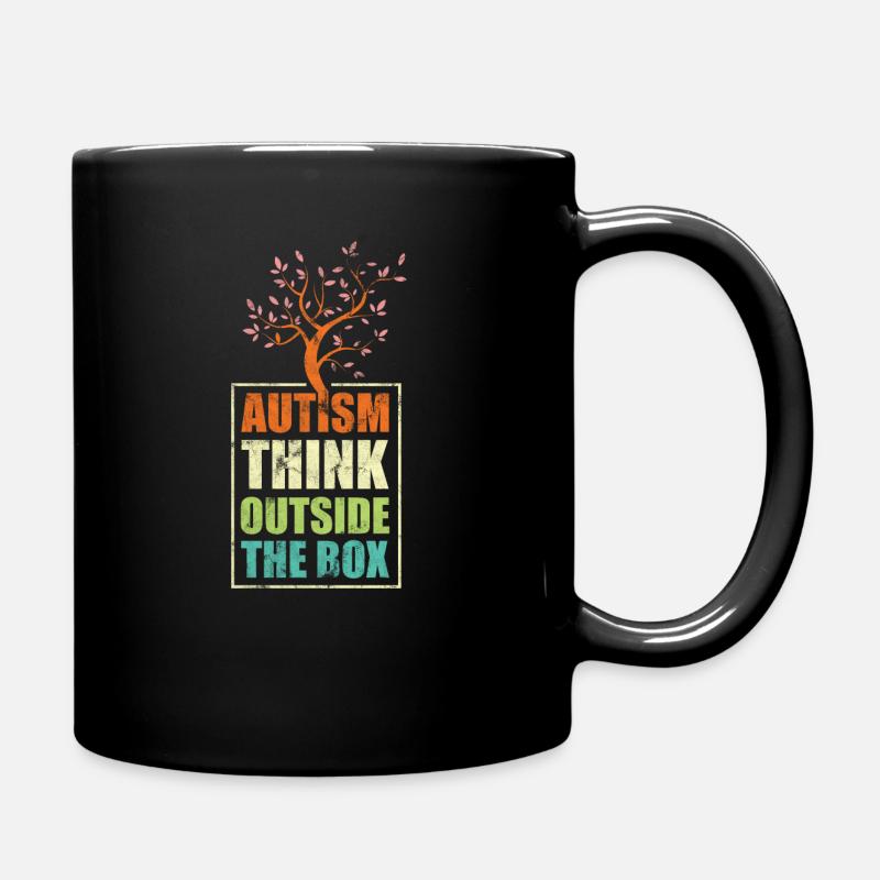 Syndrome d'Asperger d'Autisme - Mug uni - noir
