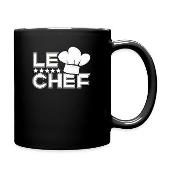 Koch - Le Chef - Tasse einfarbig - Schwarz - Rechts