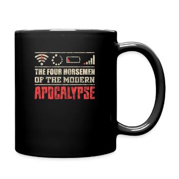 IT Informatik Funny motive - Full Colour Mug - black - Right