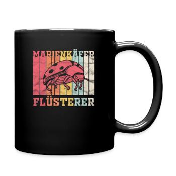 Coccinelle Murmure cadeau - Mug uni - noir - Droite
