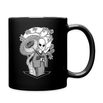 La Geisha extraterrestre - Version noire - Mug uni - noir - Droite