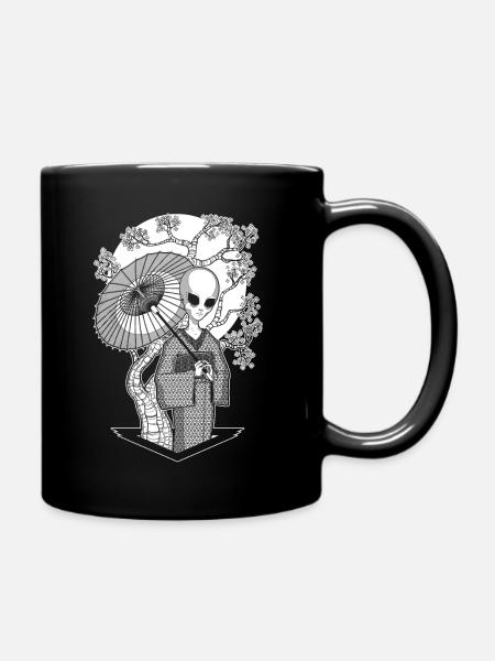 La Geisha extraterrestre - Version noire - Mug uni - noir