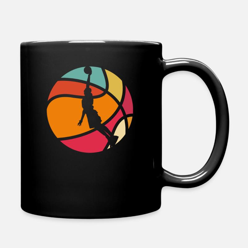 Cooles Basketball Basketballer Geschenk - Tasse einfarbig - Schwarz