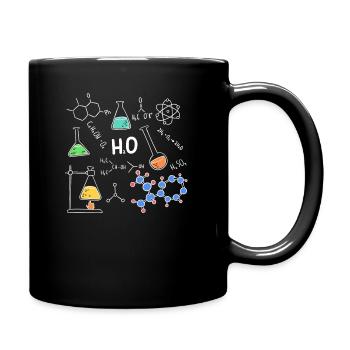 Physiker Physik Schüler Lehrer Geschenkidee - Tasse einfarbig - Schwarz - Rechts