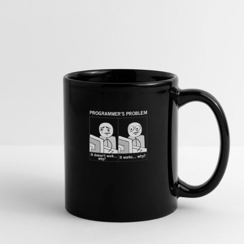 Informatiker Computer Nerd Software Coder Tasse einfarbig