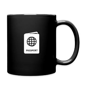 Passport Passport Trip Around the World Tour - Full Colour Mug - black - Right