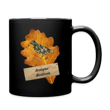 OBV - Camo Becasse Scolopax Rusticola # 9 - Tasse einfarbig - Schwarz - Rechts