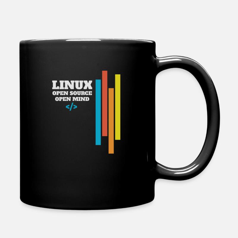 Cadeau d'administrateur de programmeur Linux - Mug uni - noir