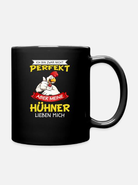 Poulet poulet poulet poulet poulet volailles volailles - Mug uni - noir