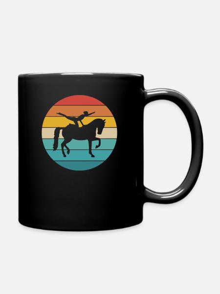 Voltigage | Retro Style - Mug uni - noir