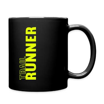 Trail Running Ultra Running Trail Running Extreme Running - Mug uni - noir - Droite