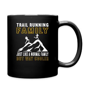 Trail Running Ultra Running Trail Running Extreme Running - Mug uni - noir - Droite