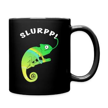 Chameleon SLURPP - Full Colour Mug - black - Right