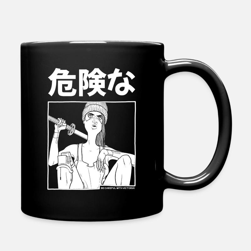 Soyez prudent avec Victoria - Mug uni - noir