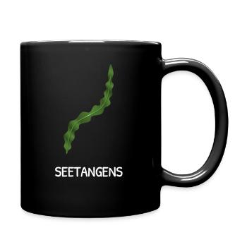 stud3s merch "Seetangens" - Tasse einfarbig - Schwarz - Rechts