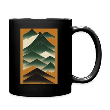Mountain Vibes 8 - Mug uni - noir - Droite