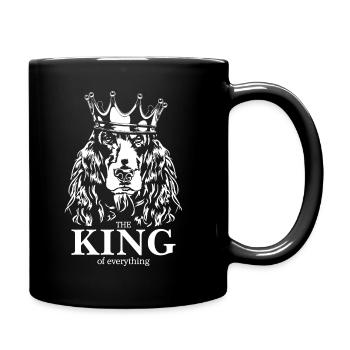 COCKER SPANIEL King Chien Disant Chiens Wilsigns - Mug uni - noir - Droite