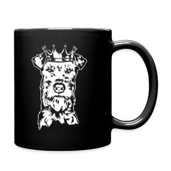 Irish Terrier Crown Dogs Dog Wilsigns - Full Colour Mug - black - Right