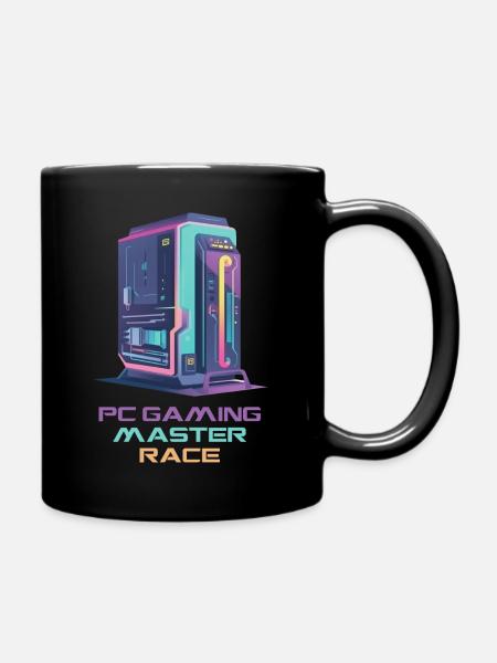 PC Gaming Master Race - Full Colour Mug - black
