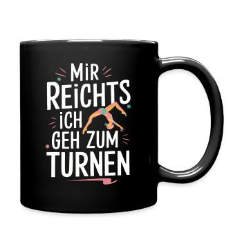 Gymnast Acrobatics Gymnastics Gymnastics - Full Colour Mug - black - Right