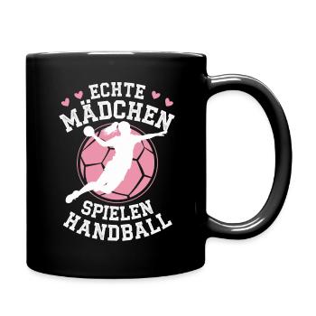 Handball Sports Joueurs de handball Joueurs de handball - Mug uni - noir - Droite