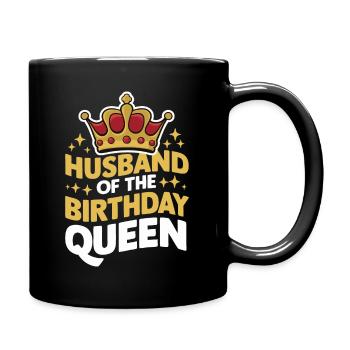 Husband, Spouse, Family, Wedding - Full Colour Mug - black - Right