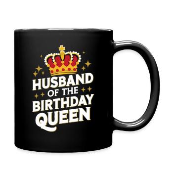 Ehemann Ehegatte Familie Hochzeit - Tasse einfarbig - Schwarz - Rechts