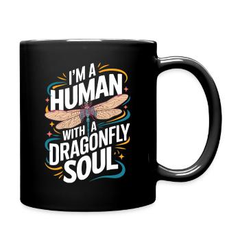 Libellule Libellules Insectes Nature - Mug uni - noir - Droite