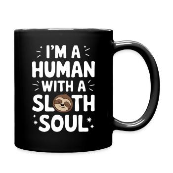 Paresseux Paresseux Dormir Paresseux - Mug uni - noir - Droite