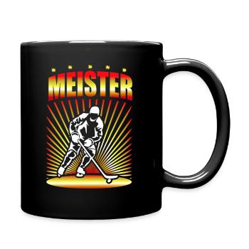 Hockey Master Hockey Player Gift - Full Colour Mug - black - Right