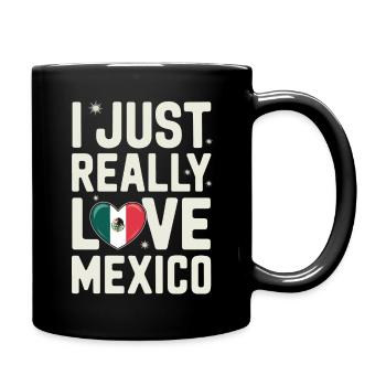 Mexico Mexico Mexican Spanish - Full Colour Mug - black - Right