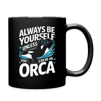 Orque Épaulard Océan Animal Baleines - Mug uni - noir - Droite
